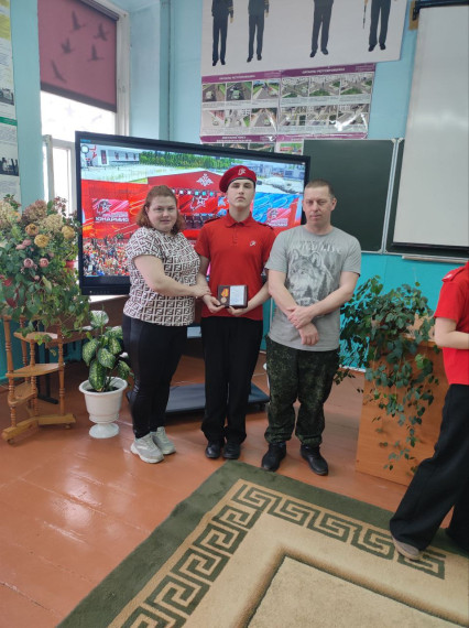 Знак отличия "Юнармейская доблесть III степени".